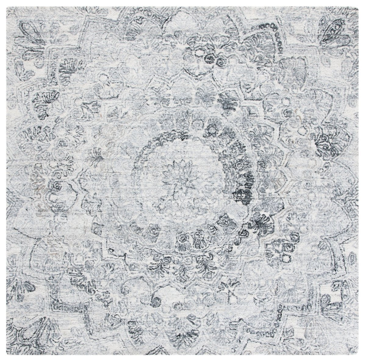 Safavieh Abstract Abt145A Ivory/Black Rugs.
