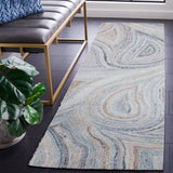 Safavieh Abstract Abt147M Beige/Blue Rug.
