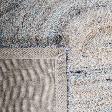Safavieh Abstract Abt147M Beige/Blue Rug.