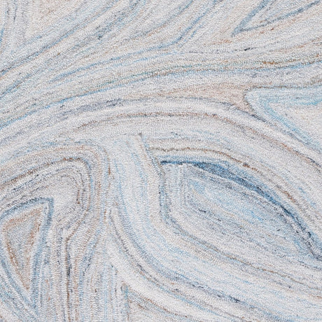 Safavieh Abstract Abt147M Beige/Blue Rug.