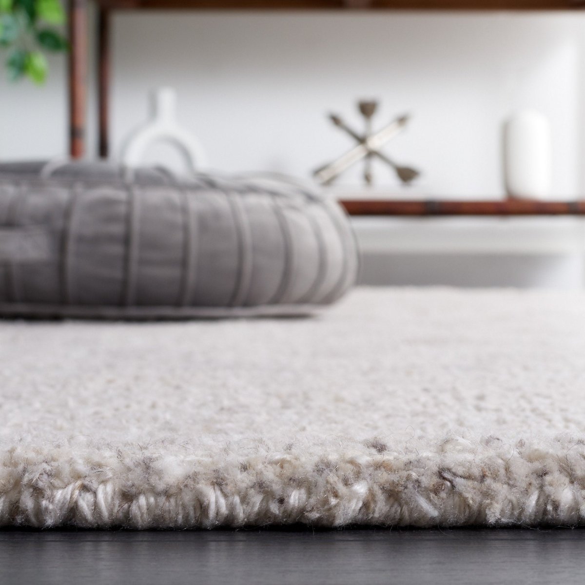 Safavieh Abstract Abt149A Ivory/Grey Rug.