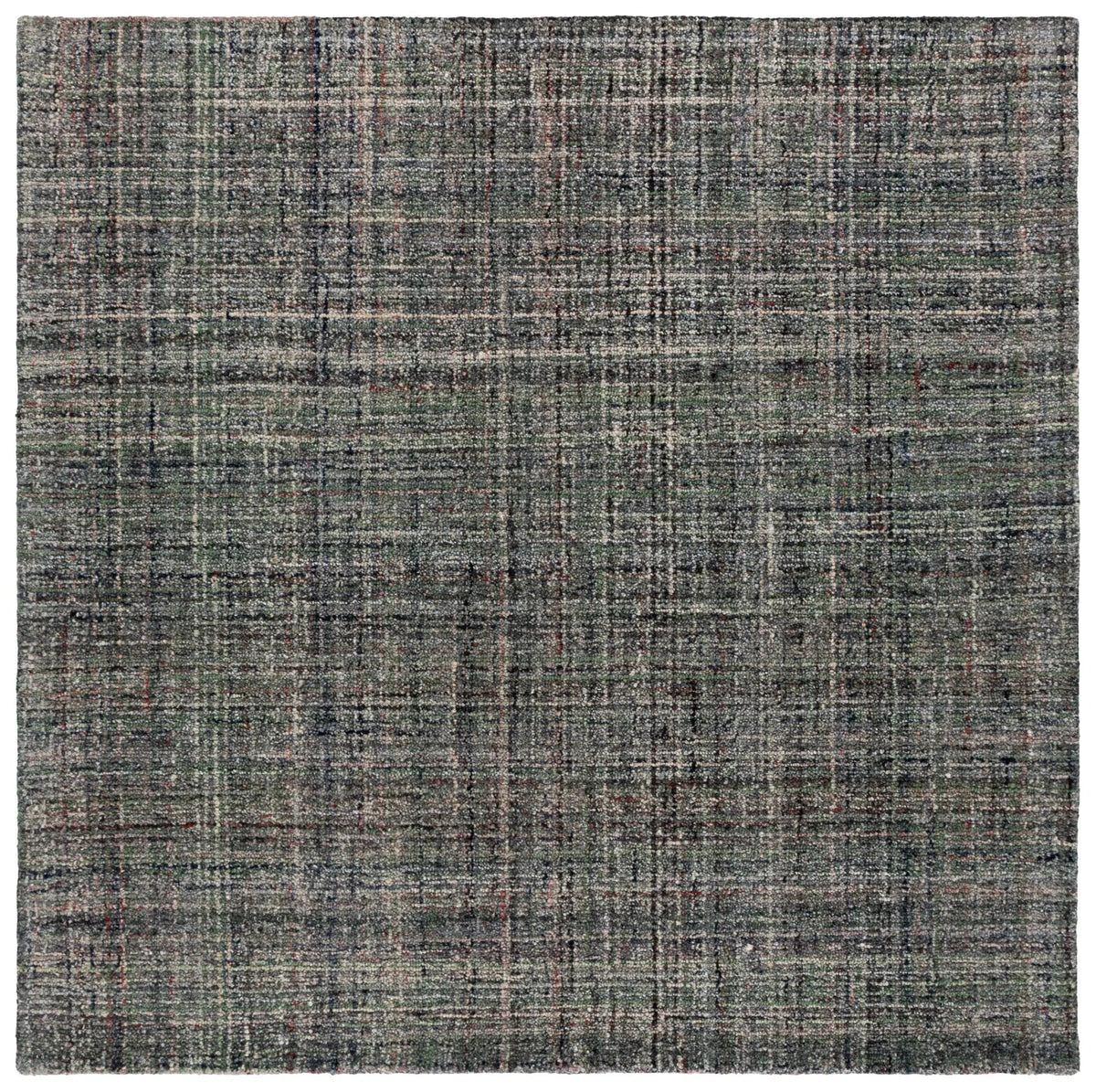 Safavieh Abstract 6'-0" x 6'-0" Rug in Grey / Black