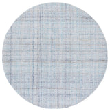 Safavieh Abstract 6'-0" x 6'-0" Rug in Turquoise / Light Blue