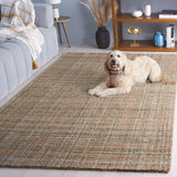 Safavieh Abstract Abt151W Brown/Green Rug.