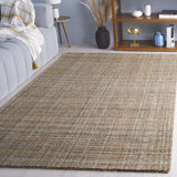 Safavieh Abstract Abt151W Brown/Green Rug.