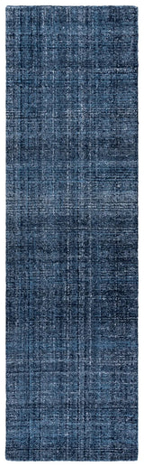 Safavieh Abstract 2'-3" x 8'-0" Rug in Navy / Black