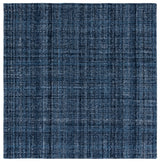Safavieh Abstract 6'-0" x 6'-0" Rug in Navy / Black