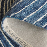 Safavieh Abstract Abt154M Blue/Ivory Rug.