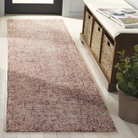 Safavieh Abstract 2'-3" x 8'-0" Rug in Rust / Ivory