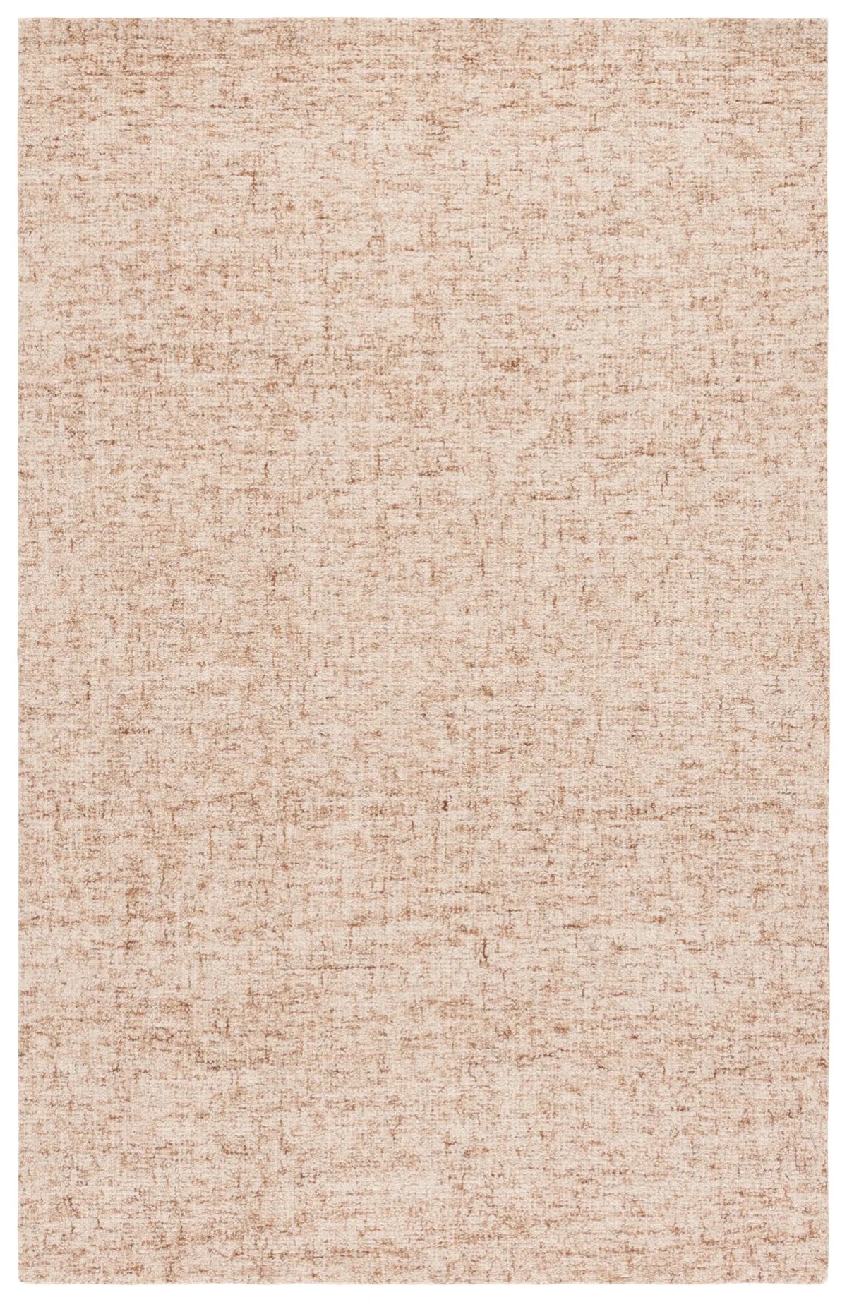 Safavieh Abstract 4'-0" x 6'-0" Rug in Light Brown / Ivory