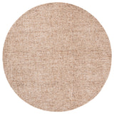 Safavieh Abstract 6'-0" x 6'-0" Rug in Light Brown / Ivory
