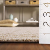 Safavieh Abstract 4'-0" x 6'-0" Rug in Light Brown / Ivory