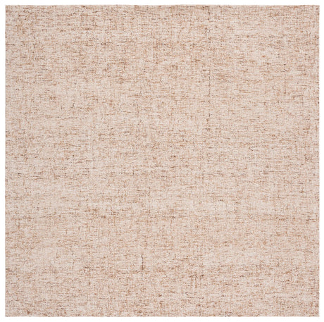 Safavieh Abstract 6'-0" x 6'-0" Rug in Light Brown / Ivory