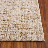 Safavieh Abstract 4'-0" x 6'-0" Rug in Light Brown / Ivory