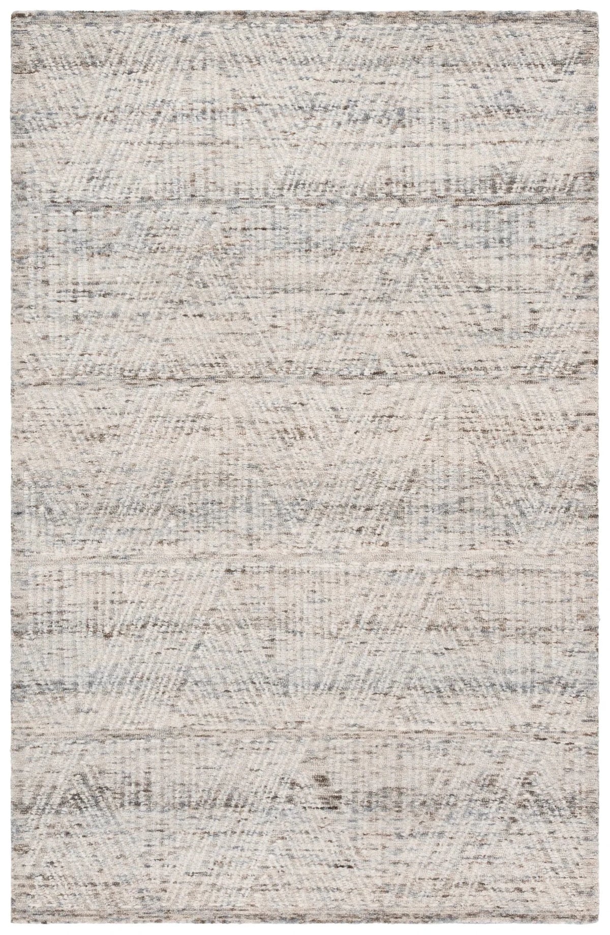 Safavieh Abstract 4'-0" x 6'-0" Rug in Grey / Ivory