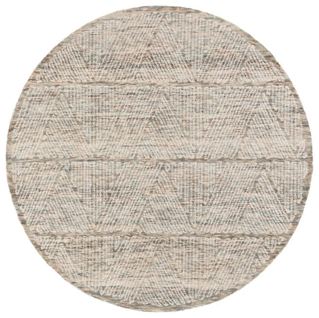 Safavieh Abstract 6'-0" x 6'-0" Rug in Grey / Ivory