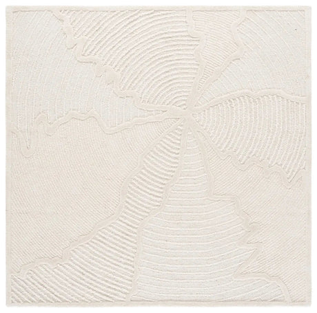 Safavieh Abstract 6'-0" x 6'-0" Rug in Ivory