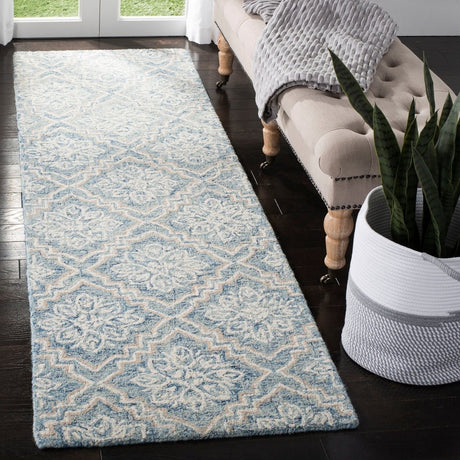 Safavieh Abstract Abt201A Blue/Grey Rug - ABT201A-216