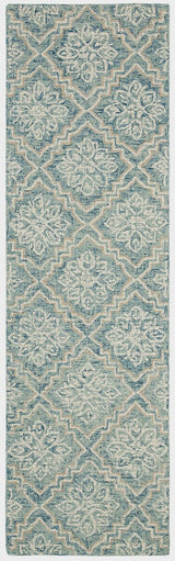 Safavieh Abstract Abt201A Blue/Grey Rug.