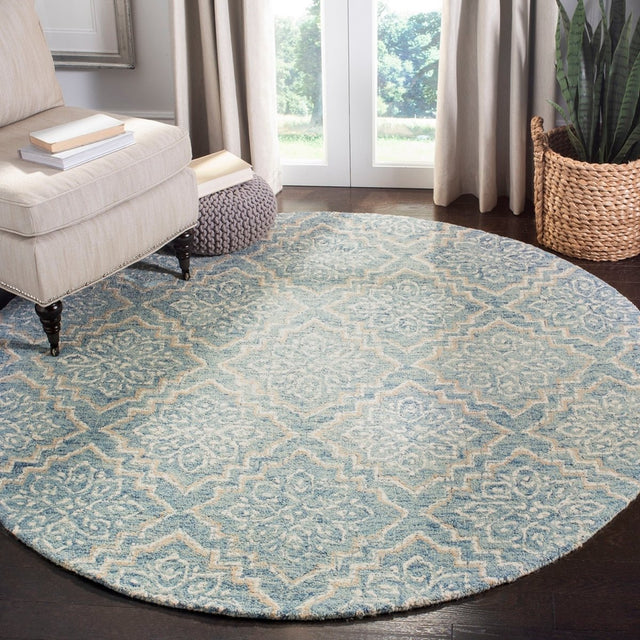 Safavieh Abstract Abt201A Blue/Grey Rug - ABT201A-4R