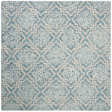 Safavieh Abstract Abt201A Blue/Grey Rug - Safavieh - abt201a - 6sq