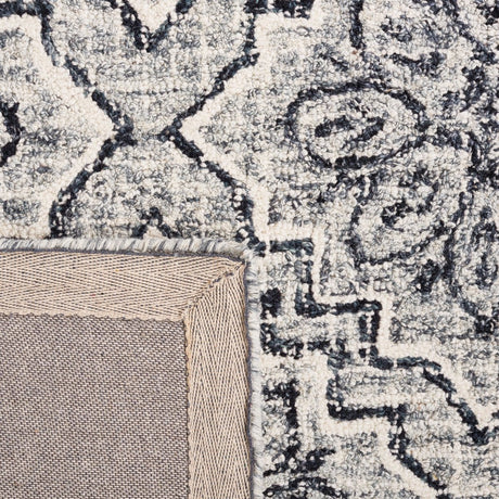 Safavieh Abstract Abt201M Dark Blue/Grey Rug.