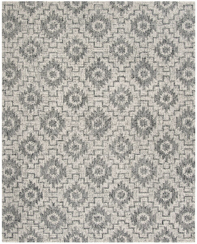 Safavieh Abstract Abt202A Ivory / Dark Grey Rugs.