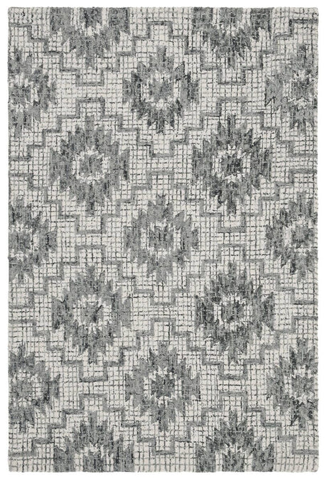 Safavieh Abstract Abt202A Ivory / Dark Grey Rugs - Safavieh - abt202a - 4