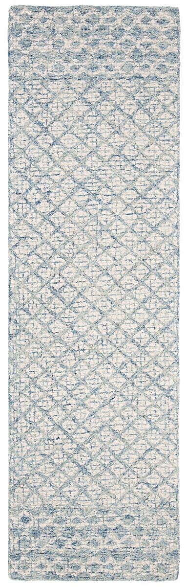 Safavieh Abstract Abt203A Blue/Ivory Rug.