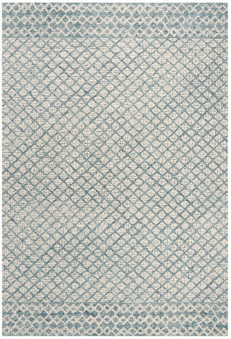 Safavieh Abstract Abt203A Blue/Ivory Rug - Safavieh - abt203a - 4