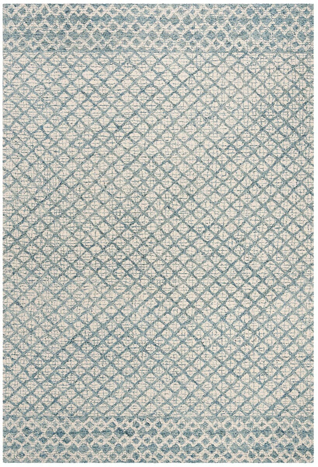 Safavieh Abstract Abt203A Blue/Ivory Rug.