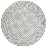 Safavieh Abstract Abt203A Blue/Ivory Rug.