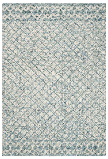 Safavieh Abstract Abt203A Blue/Ivory Rug.