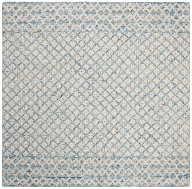 Safavieh Abstract Abt203A Blue/Ivory Rug.