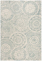 Safavieh Abstract Abt205A Ivory/Blue Rug.