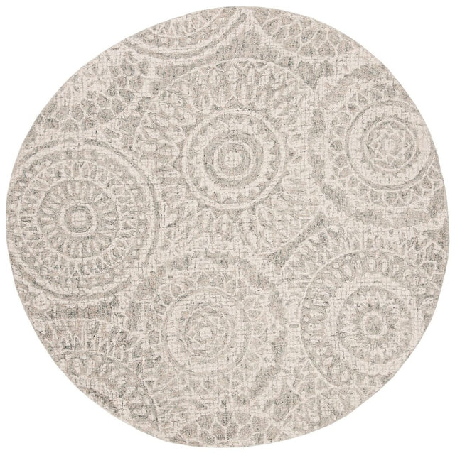 Safavieh Abstract Abt205B Ivory / Grey Rugs.