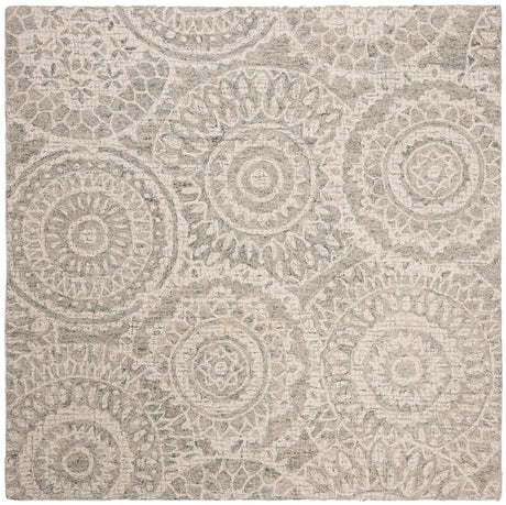 Safavieh Abstract Abt205B Ivory / Grey Rugs - Safavieh - abt205b - 6sq