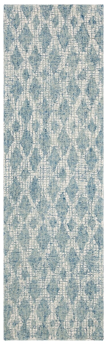 Safavieh Abstract Abt206A Ivory/Blue Rug.