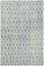 Safavieh Abstract Abt206A Ivory/Blue Rug.