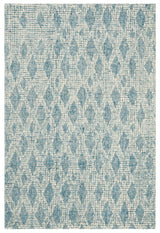 Safavieh Abstract Abt206A Ivory/Blue Rug.