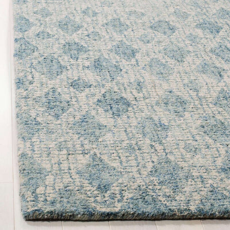 Safavieh Abstract Abt206A Ivory/Blue Rug.