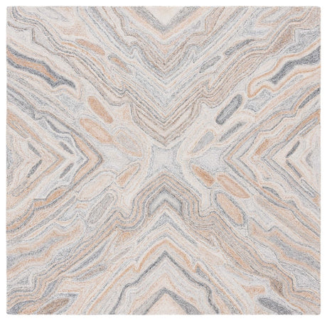 Safavieh Abstract Abt211F Grey/Rust Rug - Safavieh - abt211f - 6r