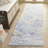 Safavieh Abstract Abt212M Blue/Grey Rug.