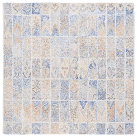 Safavieh Abstract Abt213M Blue/Rust Rug - Safavieh - abt213m - 6r