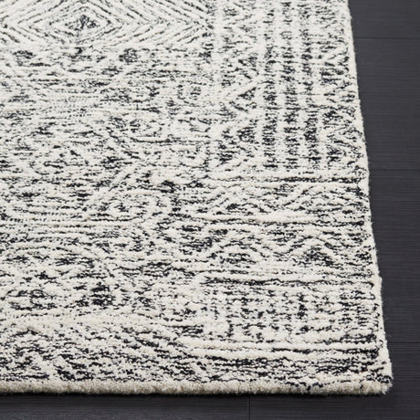 Safavieh Abstract Abt225Z Black/Ivory Rug.