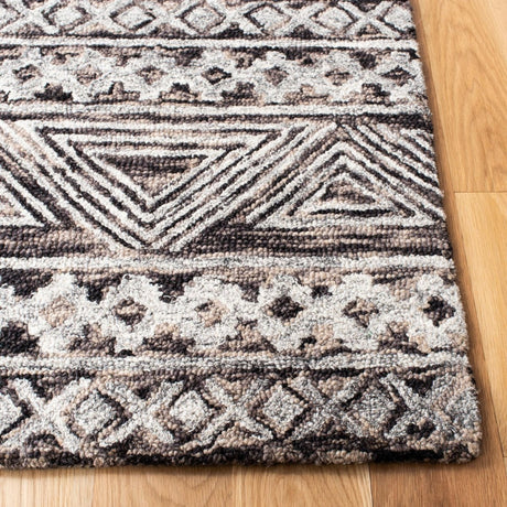 Safavieh Abstract Abt252F Grey/Brown Rugs.