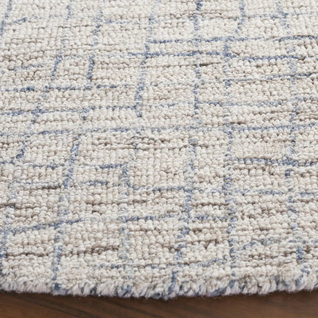 Safavieh Abstract 6'-0" x 6'-0" Rug in Ivory / Light Blue