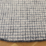 Safavieh Abstract 6'-0" x 6'-0" Rug in Ivory / Black