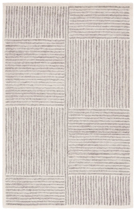 Safavieh Abstract 4'-0" x 6'-0" Rug in Ivory / Grey