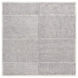 Safavieh Abstract 6'-0" x 6'-0" Rug in Ivory / Grey